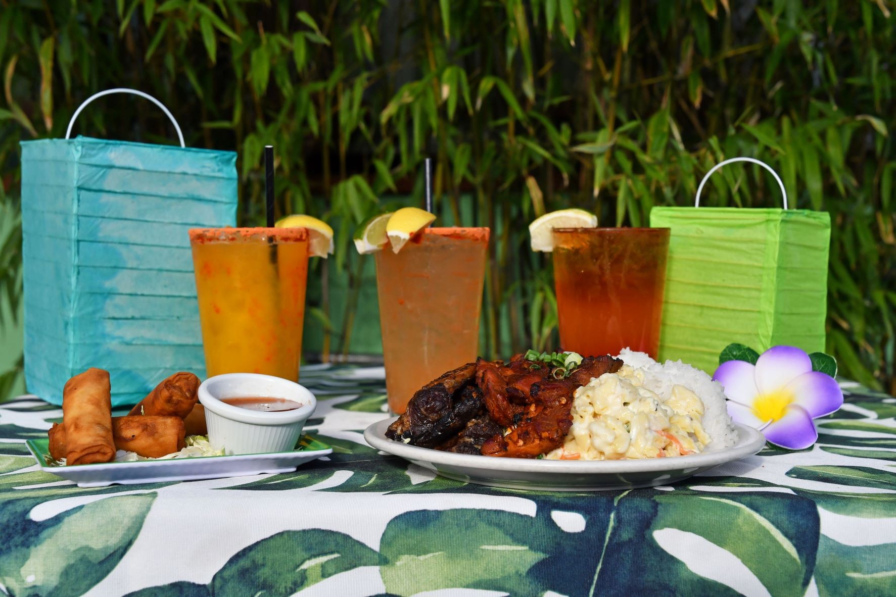 Bamboo Grove Hawaiian Grille entrance